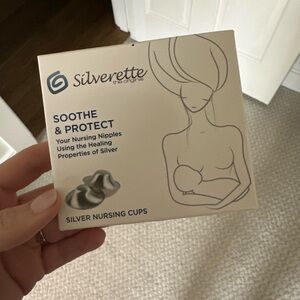 Silverette Silver Nursing Cups